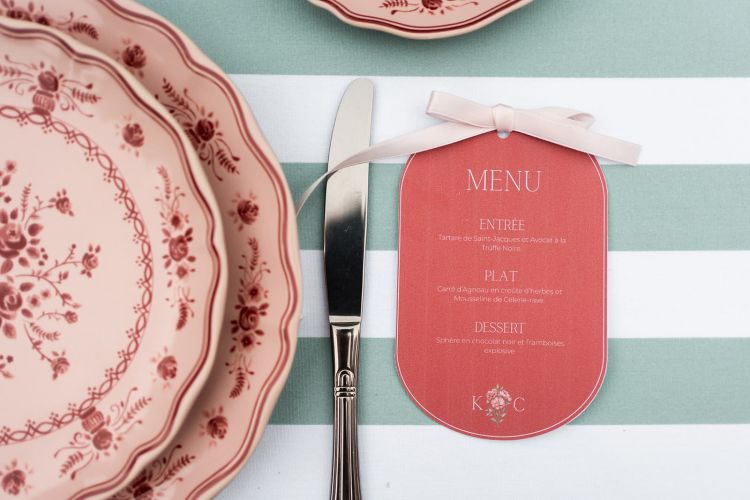 Assiette Rosalie
