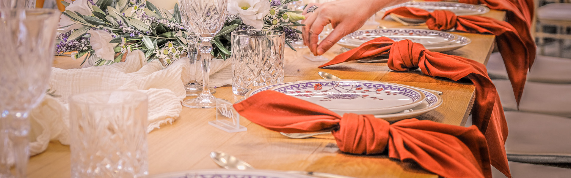 Serviette de table Terracotta