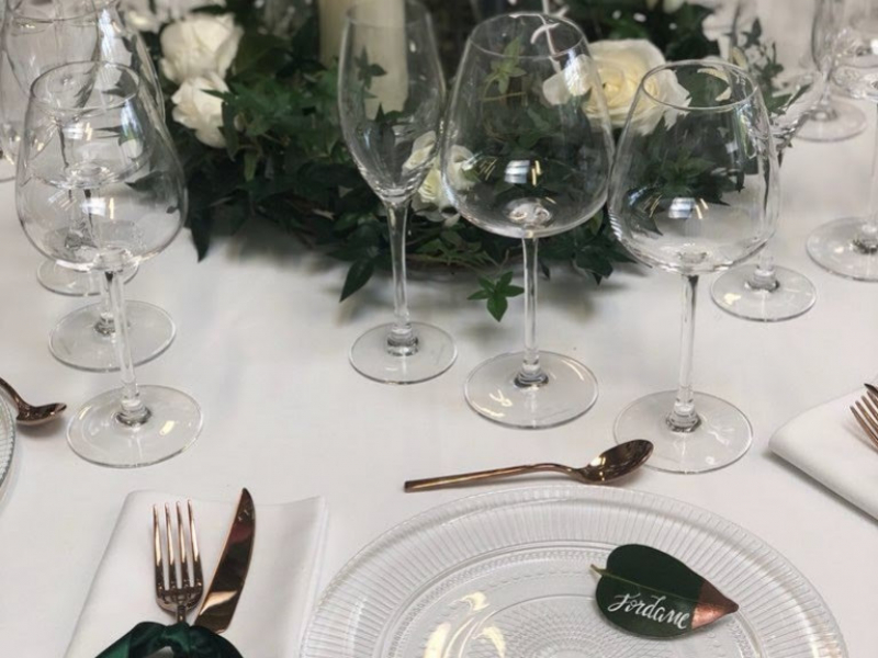 Art de la table événementiel 