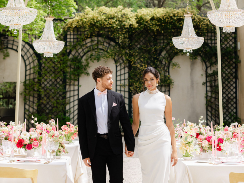 Shooting mariage Provence : l’art de la table Jani